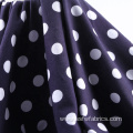 Dot Pattern Knitted Prints Spandex Fabric Cottons